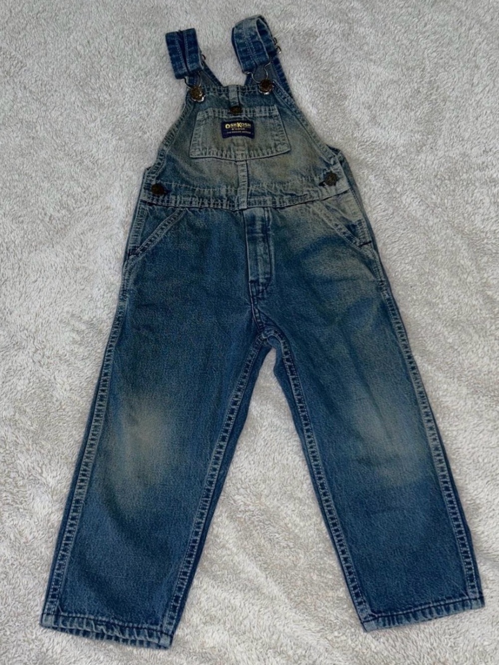Vintage Toddler OshKosh Overalls Size 4T